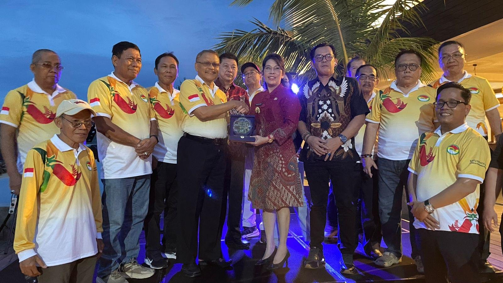 Wali Kota dan Wakil Wali Kota Singkawang Hadiri Perayaan HUT AKP2I ke-10