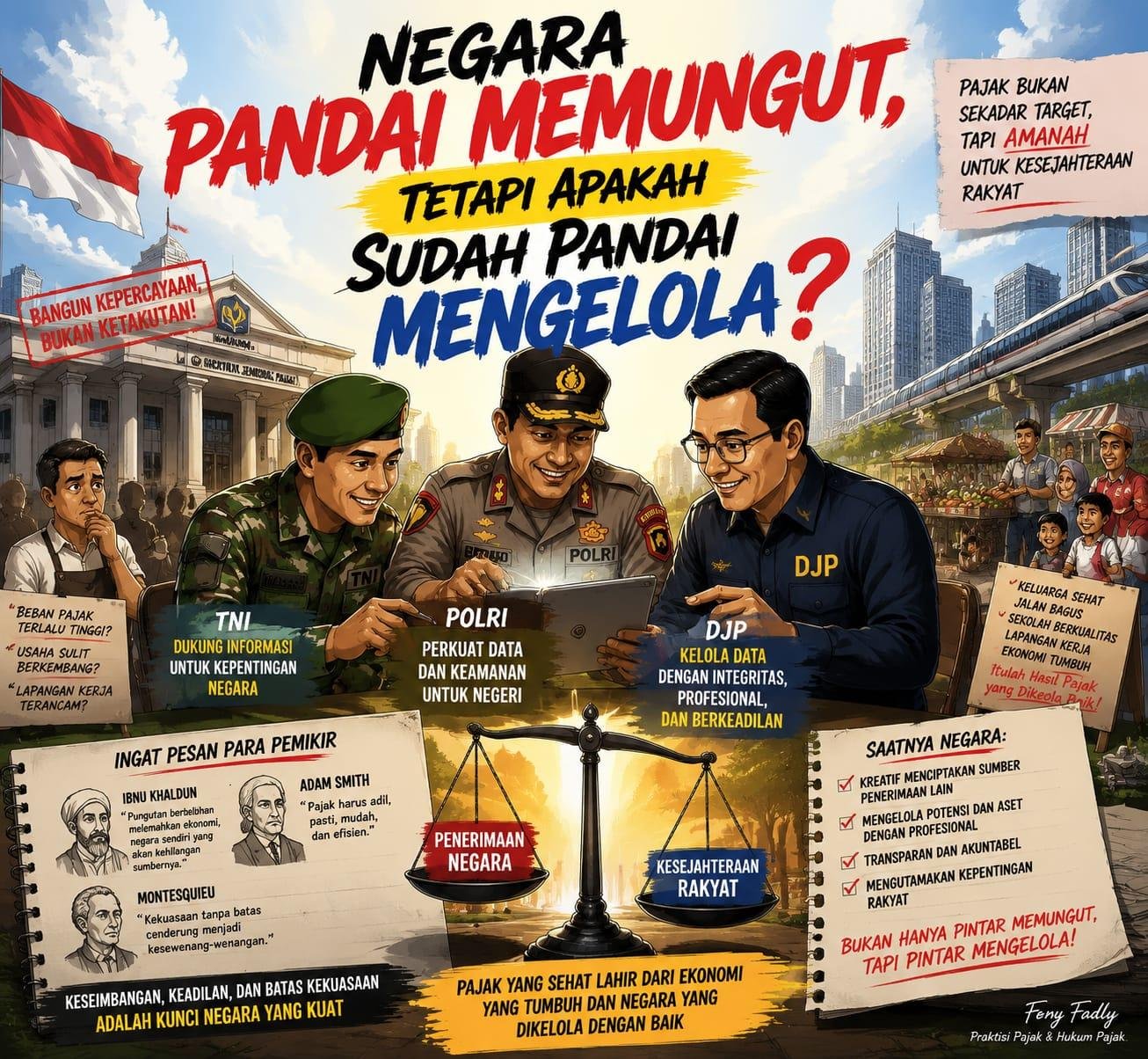 Negara Pandai Memungut, Tetapi Apakah Sudah Pandai Mengelola?